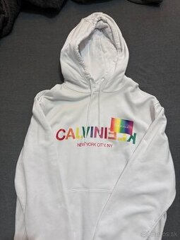 Calvin Klein biela mikina