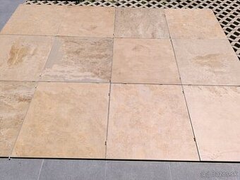 Lacno 2 cm hrubá  teras. dlažba 90x90x2 montáž aj na terče