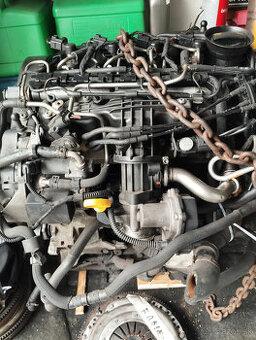 1,6 TDI 55KW CR CAYA motor, agregat, prevodovka, škoda, vw