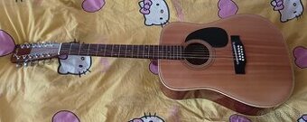 Fender F-55-12 kvalitna 12-strunka, Dreadnought