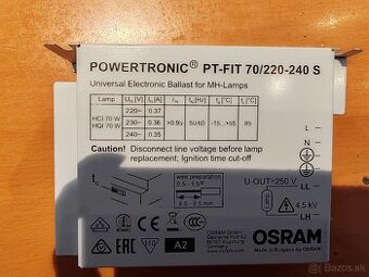 Predradník OSRAM powertronic pt-fit 70/220-240 S