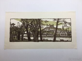 2x Horyna - grafika - nerámované a zachovalé - 1