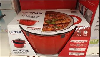 Kvalitný liatinový hrniec 5l