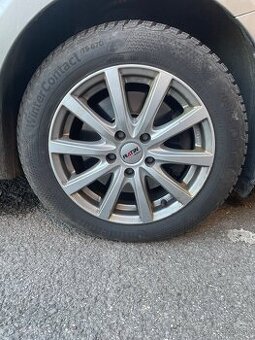 Zimny set 5x112r16 elektrony + pneu dot 2724