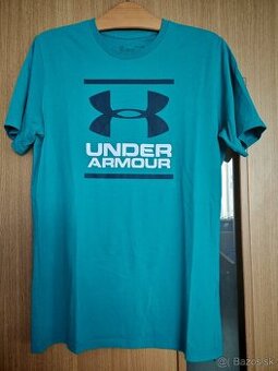 Pánske zelené tričko Under armour