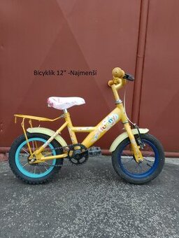 Detské bicykle po obnove -servise