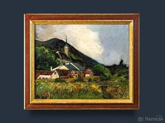 H. D. Seibt - nepomenované , olej - impasto štetcom