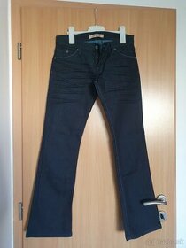 Bedrové jeansové nohavice 1