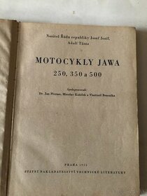 Jawa Pérák a Jawa 500 OHC orig.kniha