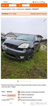 ford fiesta  benzin