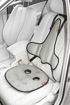 Ergonomická podložka do auta SPINE SAVER cierna