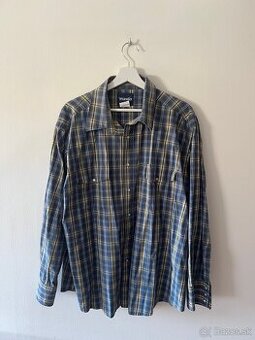 Wrangler kvalitná pánska košeľa - veľ. 2XL - TOP STAV