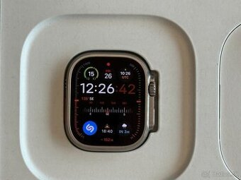 Apple Watch Ultra 2 prírodný titán - 100% stav