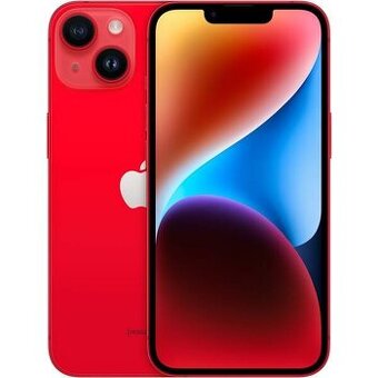 Predám iPhone 14 128GB, RED, TOP stav, VOLNY, 86% BAT
