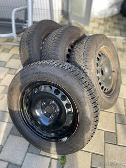 Zimné komplety-pneu 215 /60/R16 + disky 4 ks