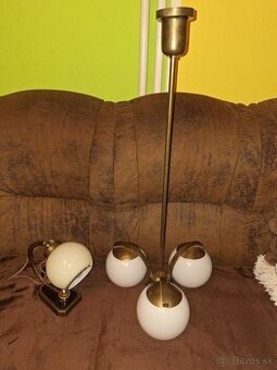 Art deco luster lampa