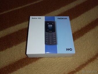 Nokia 105 - nový, nepoužitý