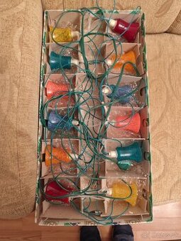 RETRO vianočné svetlá