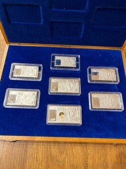 Súbor pamätných mincí slovenskych bankoviek