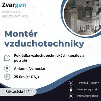 Montér vzduchotechniky