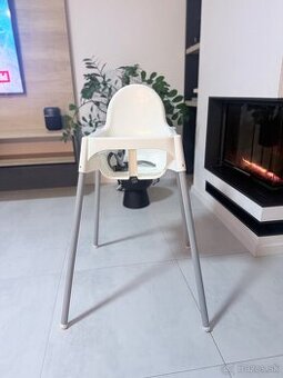 Detská jedálenska stolička Ikea