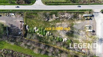 Prenájom pozemku 5.000 m2 Kolárovo, hlavná cesta, inžiniersk