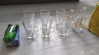 Predám tieto 2x použíte pohariky bez poškodenia. Výška 15 cm