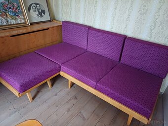 Starý retro nábytok, Gauč, Kreslá