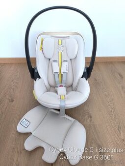 Autosedačka/vajíčko Cybex Cloud G i-Size + Cybex Base G