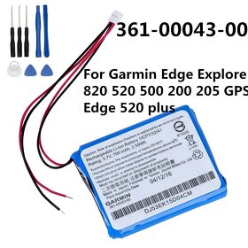 Batéria pre Garmin Edge Explore 820 520 500 200 205 - 1