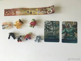 Gormiti, Dinosauri a ChocaPic kartičky - 1