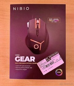 Nová herná myš NIBIO MG100