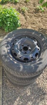 Predám plechové disky 5x100 r14