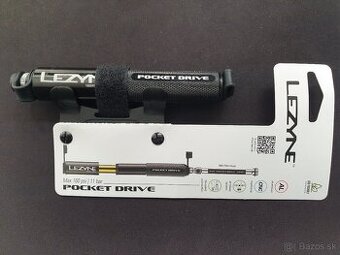 Lezyne Pocket Drive minipumpa/160 psi/Nová