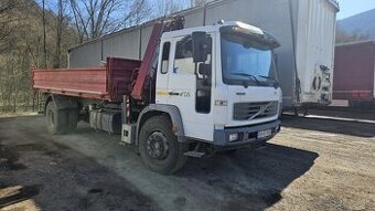 Volvo FL6 trojstranný vyklápač a hydraulická ruka
