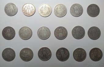 1 Koruny bz a KB - Rakúsko-Uhorsko 1892-1916