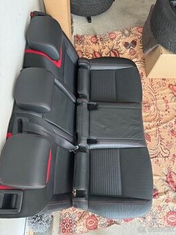 Zadné sedačky octavia 3 rs polokožené