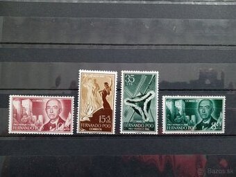 Poštové známky č.1026 - Fernando Poo - osobnosti