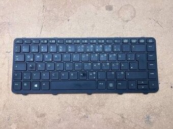 Predám použitú klávesnicu na notebook HP 640 G1.