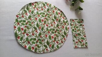 Vianocné prestieranie.