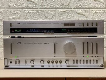 JVC A-X5 …. Stereo zosilovač. JVC T-X6L …. Stereo tuner