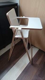 Ultra tenká drevena jedalenska stolicka SUPAFLAT