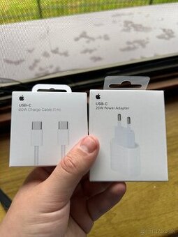 sada apple rýchlonabíjací adaptér 20w+kábel usb c to usb c