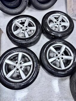 Jazdený letný komplet Dezent 2xDunlop 2xHankook