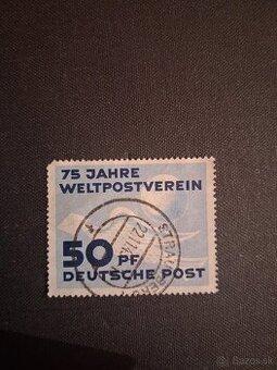 Prvá známka vydaná v DDR