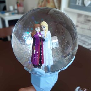 Hudobné žezlo s motívom Elsa a Anna