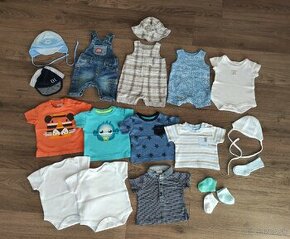Balík oblečenia pre letné bábätko (0-3 mes.)