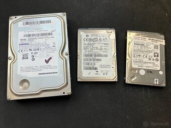 pouzivane hdd, desktopove aj notebookove
