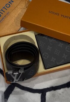 Predám Louis Vuitton set opasok+penaženka