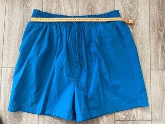 Krasne modre sortky XXXL